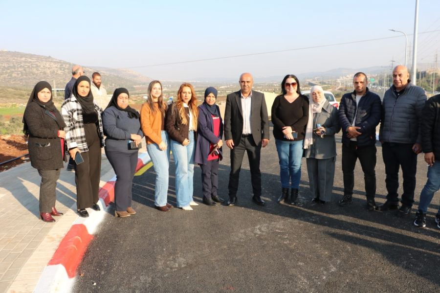 افتتاح تحويلة تسيبوريت نحو شارع 77 شرقًا وإنهاء غبن تاريخي لقرى البطوف